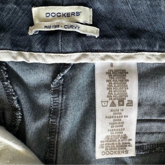 Docker Jean Pedal Pusher Sz 8 - Picture 12 of 12
